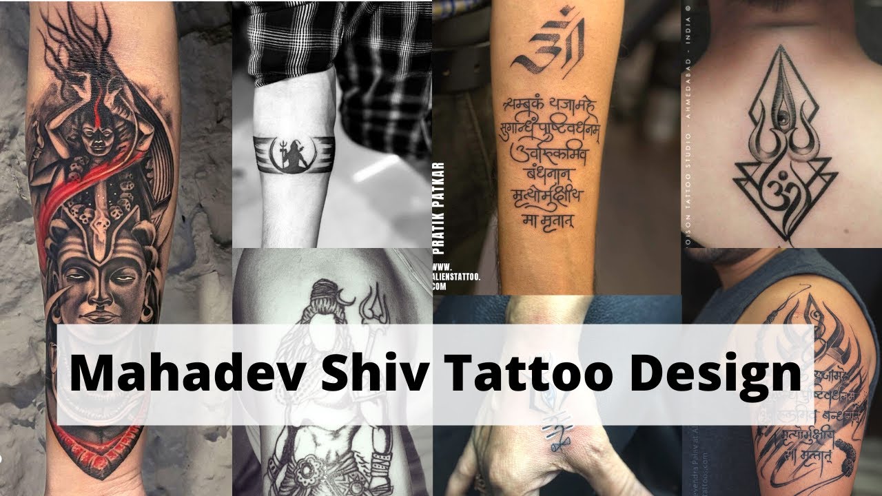 Lord Shiva Mahadev Tattoo Designs  TattoosWin  Mahadev tattoo Shiva tattoo  design Mantra tattoo