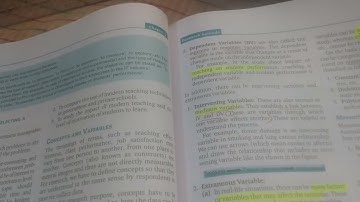 Research Aptitude Independent variables, Dependent Variables, Intervening Variables, Extraneous