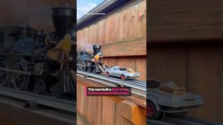 Great Scott this train is hitting 88 miles per hour!🚂