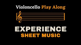 Einaudi - Experience | Cello Play Along (Sheet Music/Full Score)