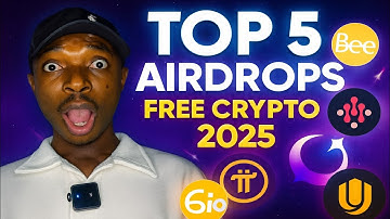 Top 5 Crypto Airdrops 2025 | Unich, Ari Wallet, Pi, Bee & More