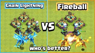 Electro Dragon VS Super Dragon | Clash of Clans