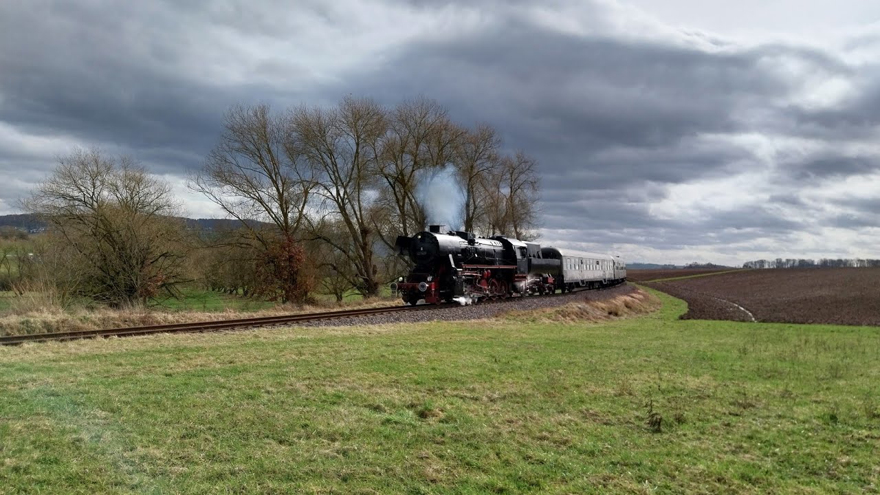 52 7409 mit Volldampf  in den  Westerwald nach Westerburg & Hachenburg 28.02.2026 4K