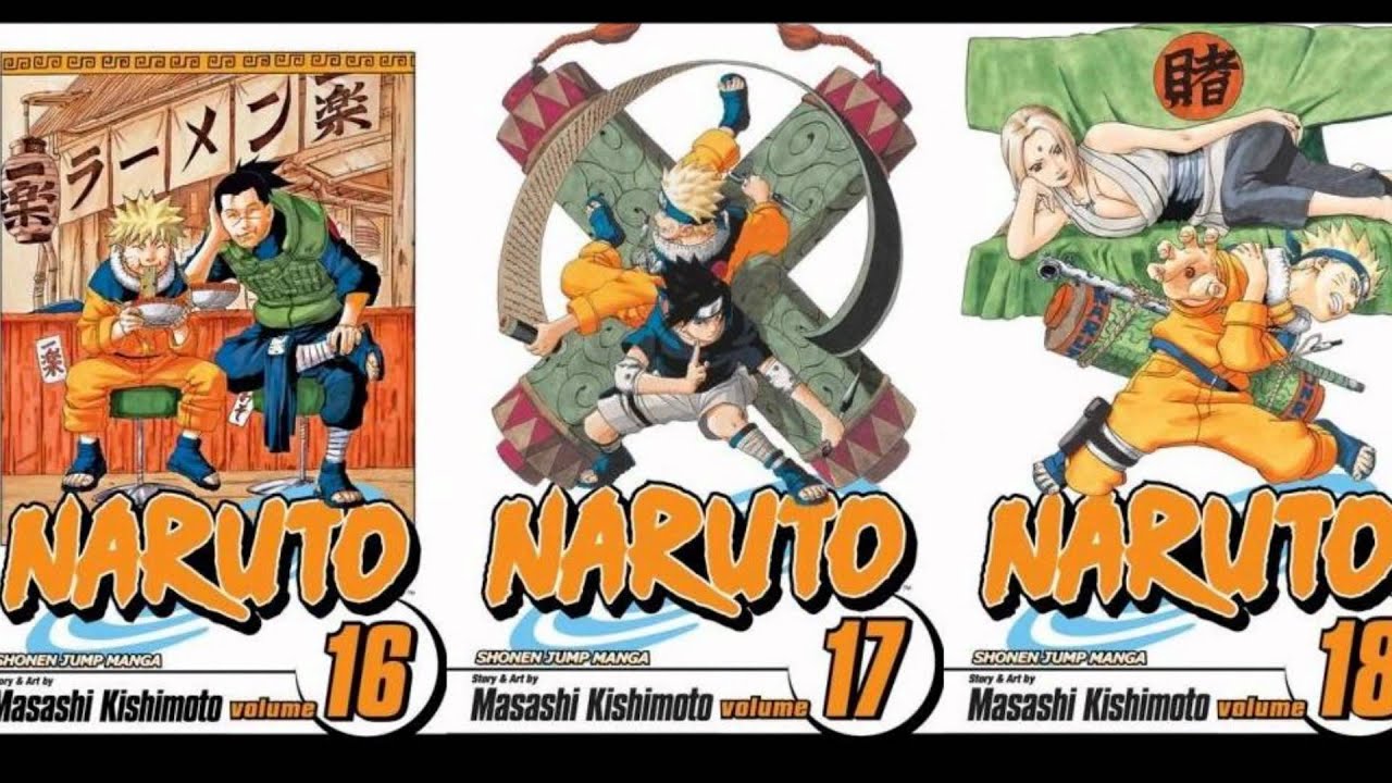 Naruto Manga - Volume Covers - YouTube