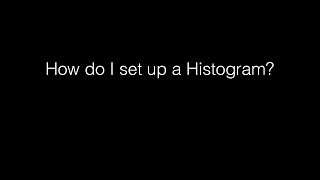 Teledyne LeCroy - How do I set up a Histogram