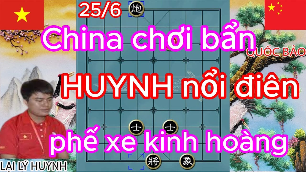 China chơi bẩn HUYNH nổi điên phế xe kinh hoàng