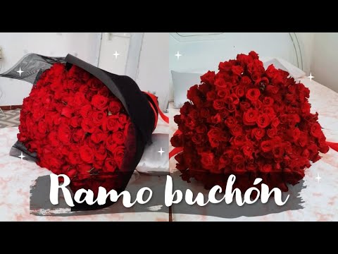 ♡ HICE UN RAMO DE MÁS DE 200 ROSAS ? RAMO BUCHÓN | Erandy Paz - YouTube