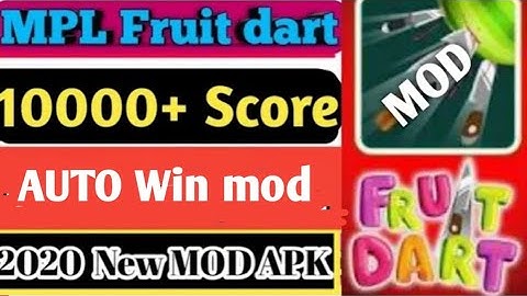 MPL FRUIT DART Auto win mod Apk ll 100% real