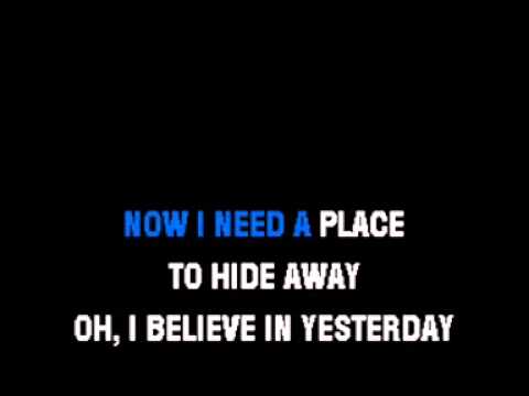 Yesterday (Original Karaoke Artist) - Matt Monro