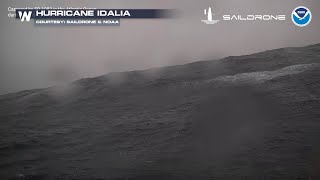 Video from Inside Major Hurricane - Idalia August 2023 - Saildrone