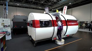 Foldable tube caravan 2024 from Beauer
