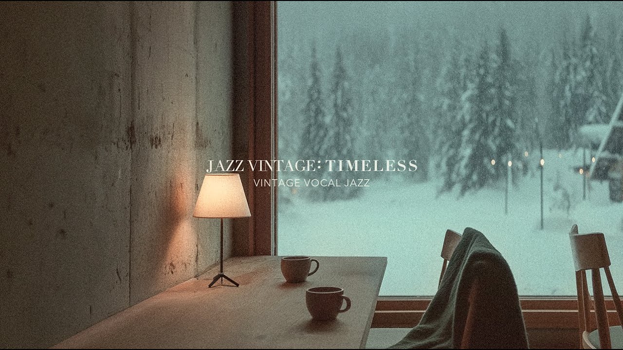 [Playlist] Тепло у окна, тихий джаз, погружающийся в заснеженный лес | JazzVintage · Winter Notes