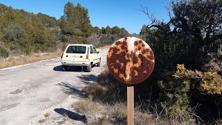 Carretera N-340. Antiguo trazado El Perelló (Tarragona) #carreteras #N340 #rutas #Renault5