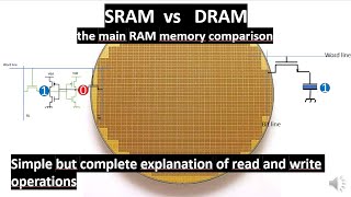 SRAM vs DRAM read and write operations simply explained how computers work part 5