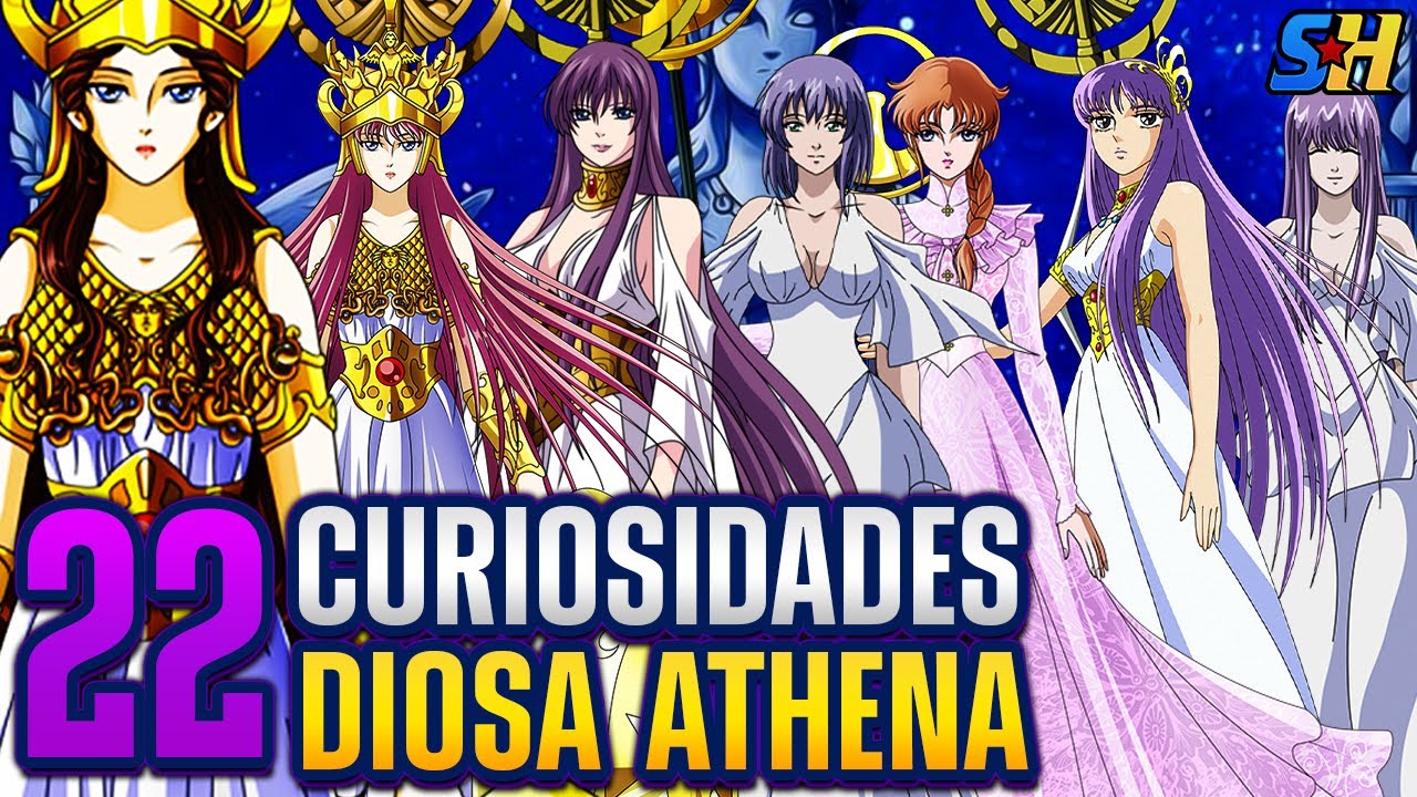 22 CURIOSIDADES DE... LA DIOSA ATHENA (TODAS SUS VERSIONES) Saint Seiya | Star Hill