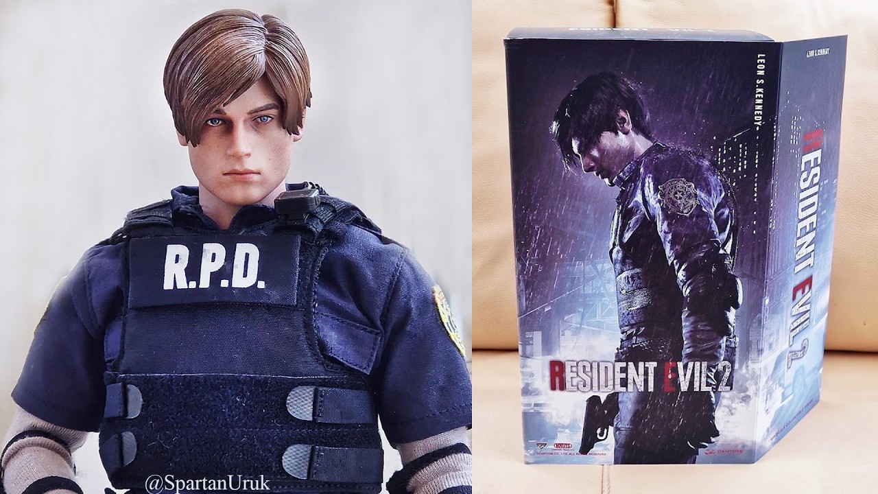 DamToys Resident Evil 2 Remake Leon S Kennedy 1/6 Figure Review