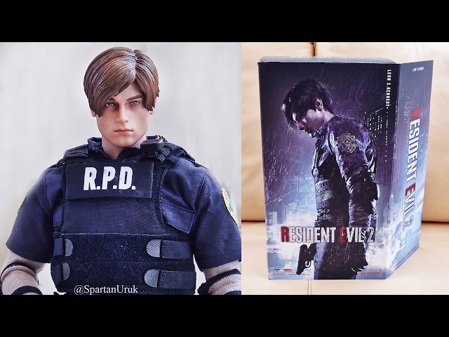 DamToys Resident Evil 2 Remake Leon S Kennedy 1/6 Figure Review