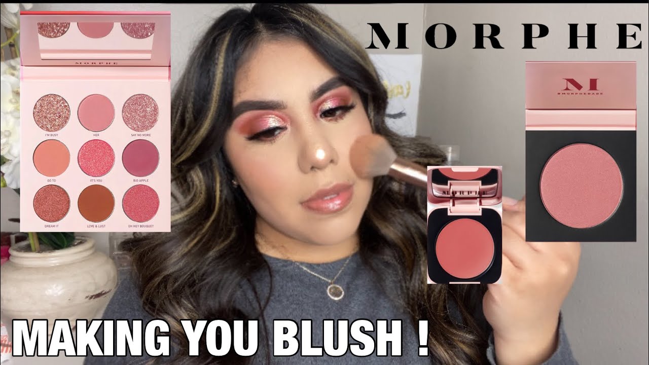 NEW MORPHE MAKING YOU BLUSH COLLLECTION REVIEW 💕 + Is it worth it