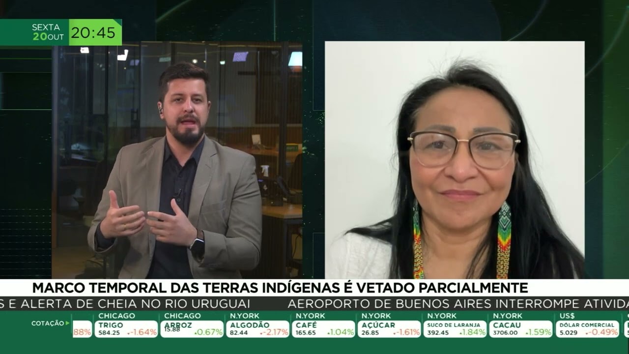 Marco Temporal das terras indígenas é vetado parcialmente