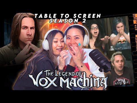 Reacting to VOX MACHINA'S BEST TABLE-TO-SCREEN Moments from Season 2 (Critical Role)