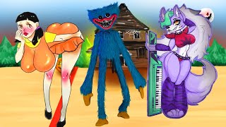 Roxxane Wolf Steve, I'm stuck Poppy Playtime x Squid game animation #1