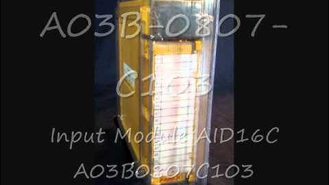 A03B-0807-C103 In Stock! Call (919) 624-6648 Fanuc CNC Input Module AID16C