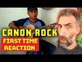 Canon Rock (accoustic cover) alip_ba_ta reaction