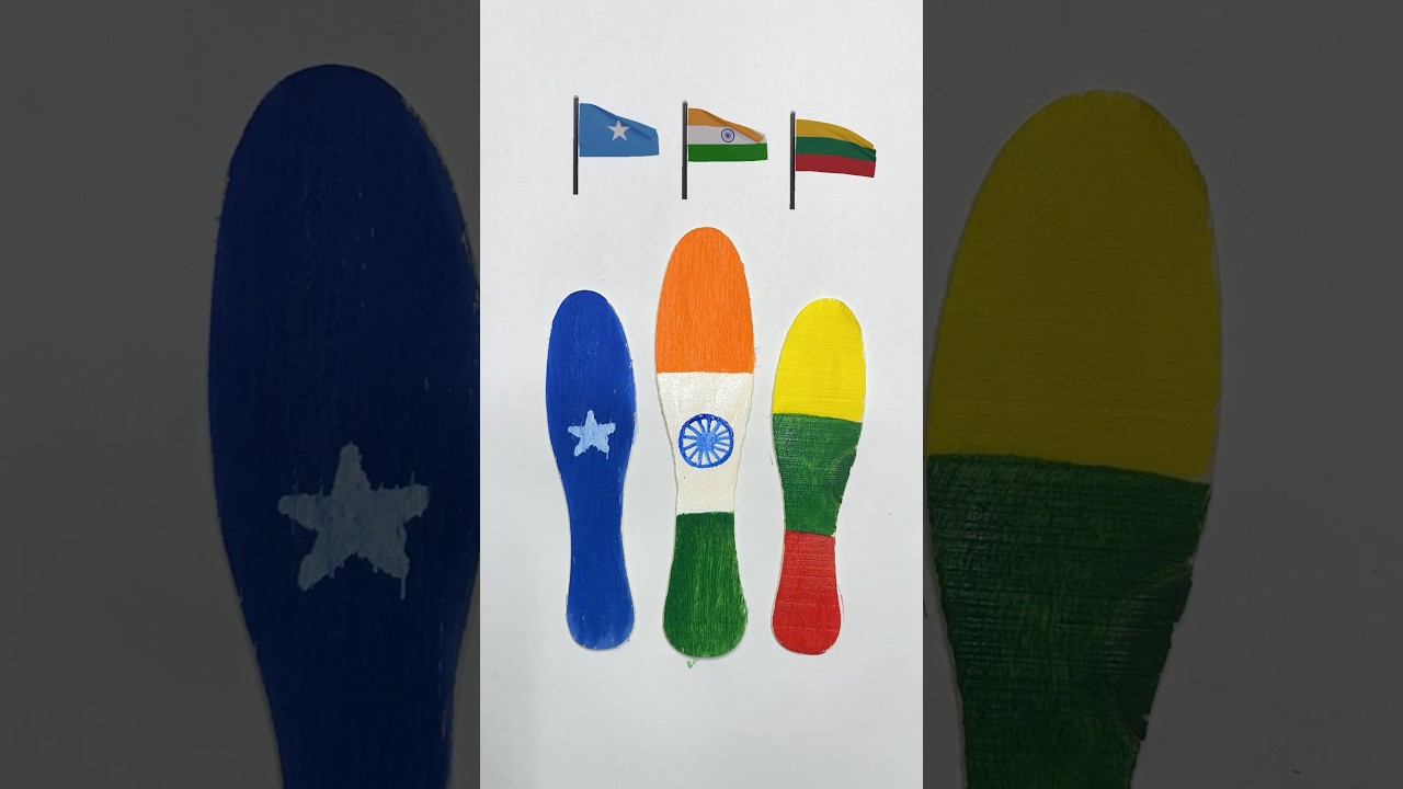 🇸🇴🇮🇳🇱🇹Jana Gana Mana || Independence Day Drawing 