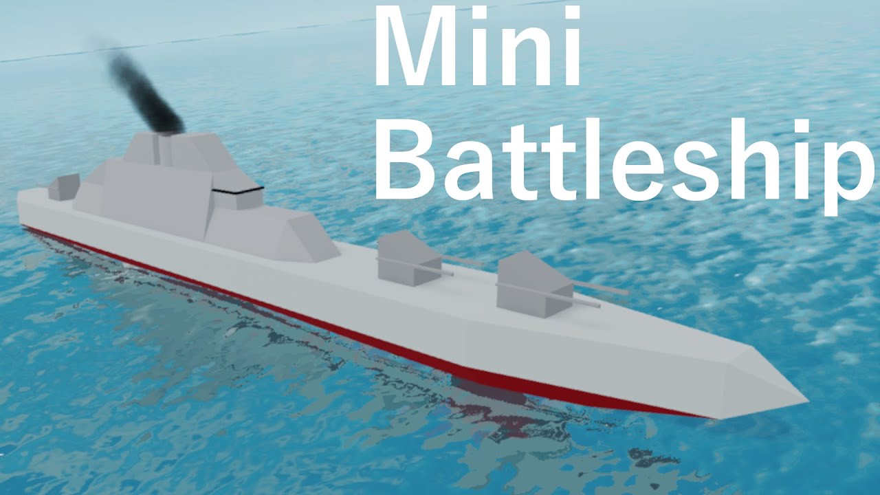 Mini Battleship Tutorial || Roblox plane crazy - YouTube