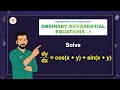 (V23-R1-M2) LAQ-32: Solve  dy/dx=cos(x+y)+sin(x+y)