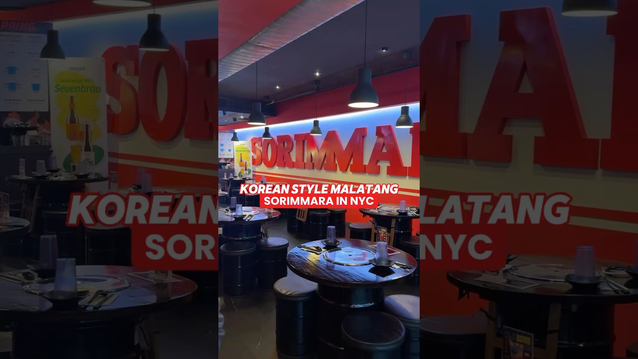 Korean style Malatang in New York City (Sorimmara) #nyc #foodie #malatang