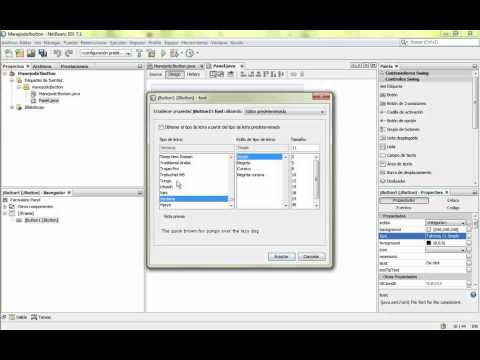 Manejo de JButton en Netbeans