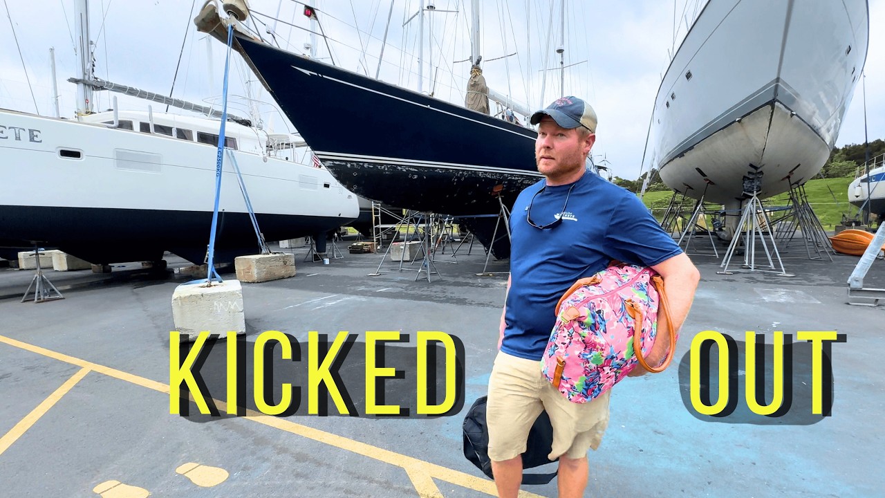 ⁣Kicked Out of the Boatyard