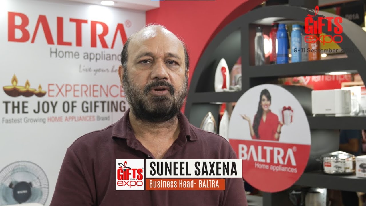 Gifts World Expo 2021, Delhi Edition Mr Suneel Saxena, Businesss Head