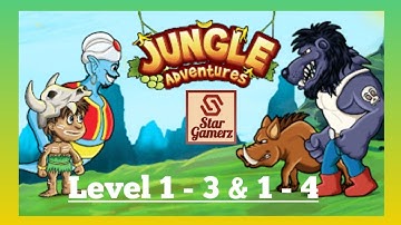 Jungle Adventures Level 1 - 3 & 1 - 4 | Android Video Game | Guide Addu Through an Epic Journey