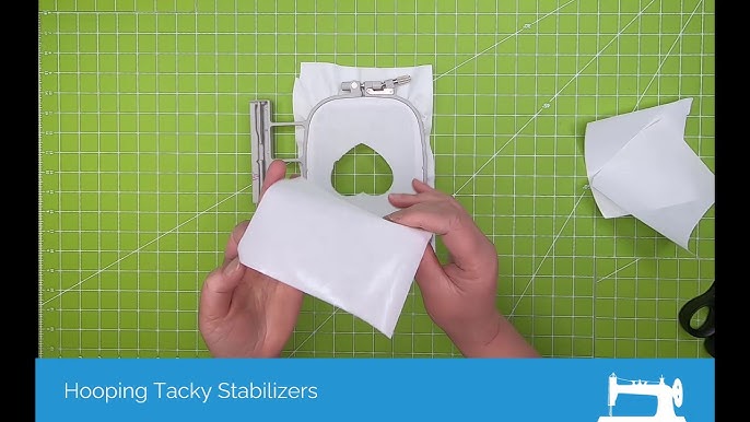 How to Choose the Right Embroidery Stabilizer : Machine Embroidery  Stabilizers Explained 