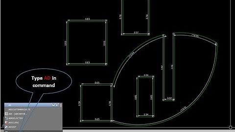 Auto Dimension (AD) Useful AutoCAD Lisp