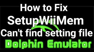How to Fix SetupWiiMem Can