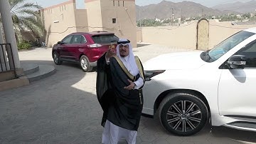 زيارة الشيخ الدكتور فهد الهذلي رئيس قبائل هذيل في العالم لقبيلة هذيل في ولاية بهلا