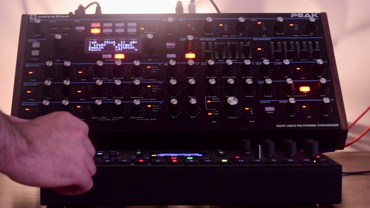 Novation Peak & Octatrack MKII Hardware Jam | Dawless Ambient