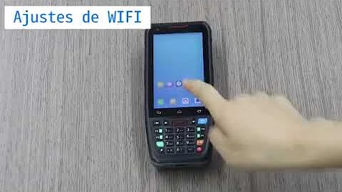 Terminal mano POS Android 10.0 PDA Escáner código de barras 1D/2D/QR Soporte 2/3/4G WiFi Bluetooth