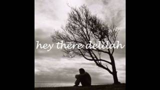 Video thumbnail of "hey there delilah"