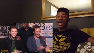 Information Avengers: Infinity War - Anthony Mackie Crashes Holland & Cumberbatch's Interview (REACTION!!!) Update