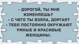 Дорогой, ты мне изменяешь? Подборка веселых анекдотов! Приколы!