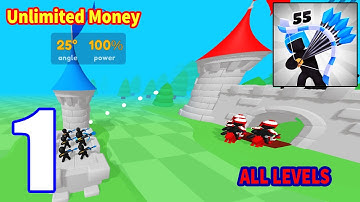 Merge Archers: Bow and Arrow –  Gameplay Walkthrough All Levels P1