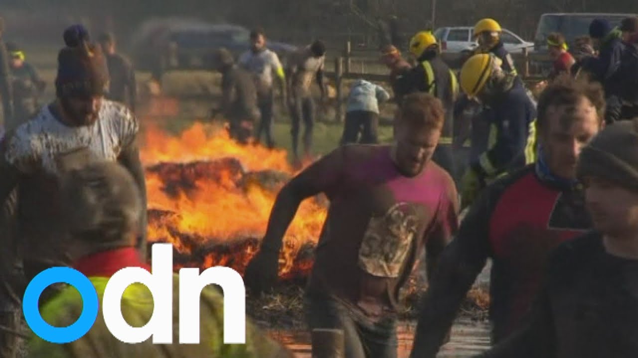 Tough Guy challenge: See competitors brave cold, water, mud and fire