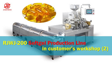 Softgel Encapsulation Machine|Soft Capsules|RJWJ-200 Softgel Encapsulation Machine|Softgel Machine