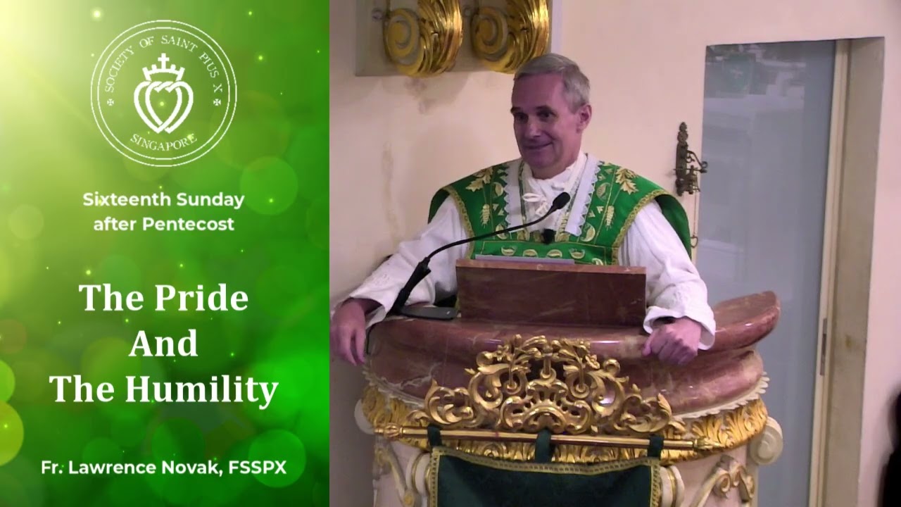 The Pride And The Humility - Sermon by Fr Novak (28 Sep 2025)