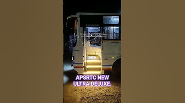 APSRTC Own BRAND NEW ULTRA DELUXE. Ashok Leyland BS-6 bus #apsrtc #ultradeluxe