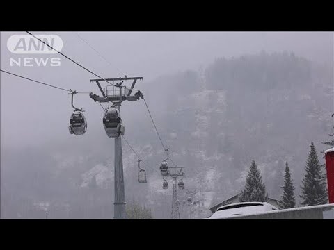 隔離の英国人観光客200人逃げる  スイスのスキー場